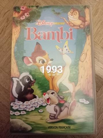 Cassette vhs bambi, Enlèvement ou Envoi