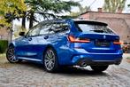 BMW 330e Touring **M-Pack** Hybride, Auto's, Achterwielaandrijving, Blauw, Leder, Bedrijf