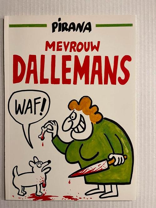Pirana mevrouw dallemans 1990 L482, Boeken, Stripverhalen, Ophalen of Verzenden