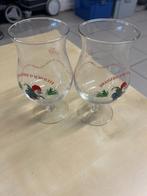 2 x La Chouffe glas, Verzamelen, Ophalen, Zo goed als nieuw, Bierglas