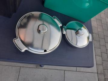 Set inox kookpotten Demeyere beschikbaar voor biedingen