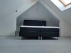 Boxspring 180x200 met topper, Huis en Inrichting, Slaapkamer | Boxsprings, Ophalen, Gebruikt, Zwart, 180 cm