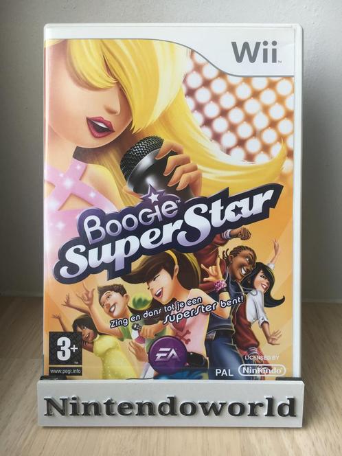 Boogie Superstar (Wii), Games en Spelcomputers, Games | Nintendo Wii, Zo goed als nieuw, Muziek, Ophalen