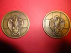 2x medaille Rode Kruis België bloedgevers bronzen penning, Postzegels en Munten, Penningen en Medailles, Ophalen of Verzenden