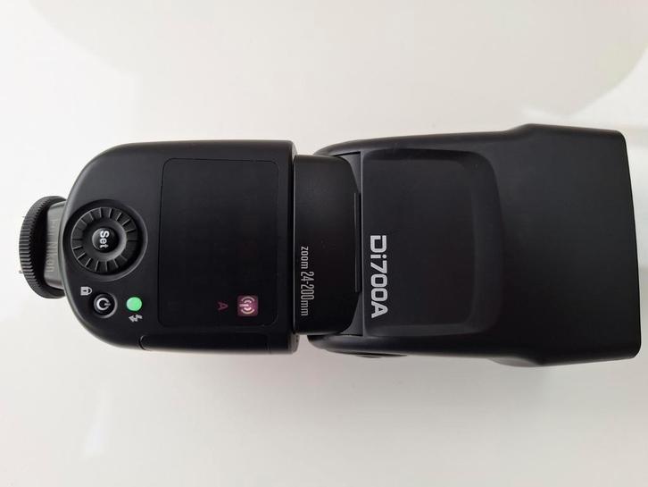 Nissin Di700A + Air 1 commander voor Nikon, Audio, Tv en Foto, Foto | Flitsers, Nikon, Ophalen of Verzenden