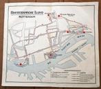 Rotterdamsche Lloyd - stadsplannen R'dam & Marseille - 196.?, Ophalen of Verzenden, Gebruikt, Kaart, Foto of Prent