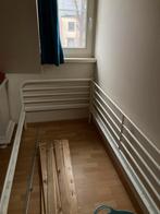Eenpersoonsbed, Huis en Inrichting, Slaapkamer | Bedden, Ophalen, Gebruikt, Twijfelaar, Wit