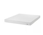 IKEA Foammatras, middelhard/wit, 160x200 cm, Huis en Inrichting, Slaapkamer | Matrassen en Bedbodems, Ophalen, Tweepersoons, Zo goed als nieuw