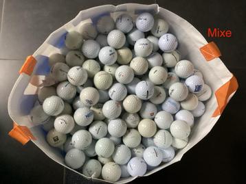 Pak van 500 golfballen (gemengd) beschikbaar voor biedingen