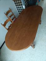 Table de salle à manger en bois massif — 200 x 90 cm, Enlèvement