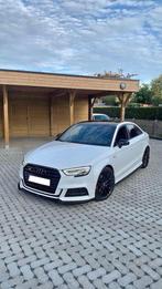 Audi a3 limousine 2.0 tfsi quattro 2018 (S-Line), Auto's, Automaat, 4 deurs, USB, Zwart