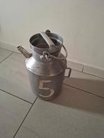 rare bidon de lait avec bec ancien en alu, Enlèvement