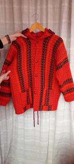 Lama wollen jack met capuchon, maat 36 tot 42, Kleding | Dames, Overige Dameskleding, Sans marque, Ophalen, Zo goed als nieuw