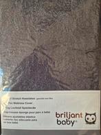 Hoeslaken babybedje/box ANTRACIET, NIEUW, Enlèvement