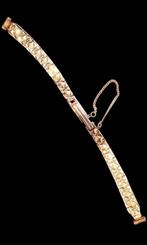 BRACELET MONTRE PLAQUÉ OR, Ophalen of Verzenden, Nieuw, Goud, Goud