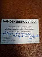 Opkoper van oude metalen auto's, Ophalen of Verzenden