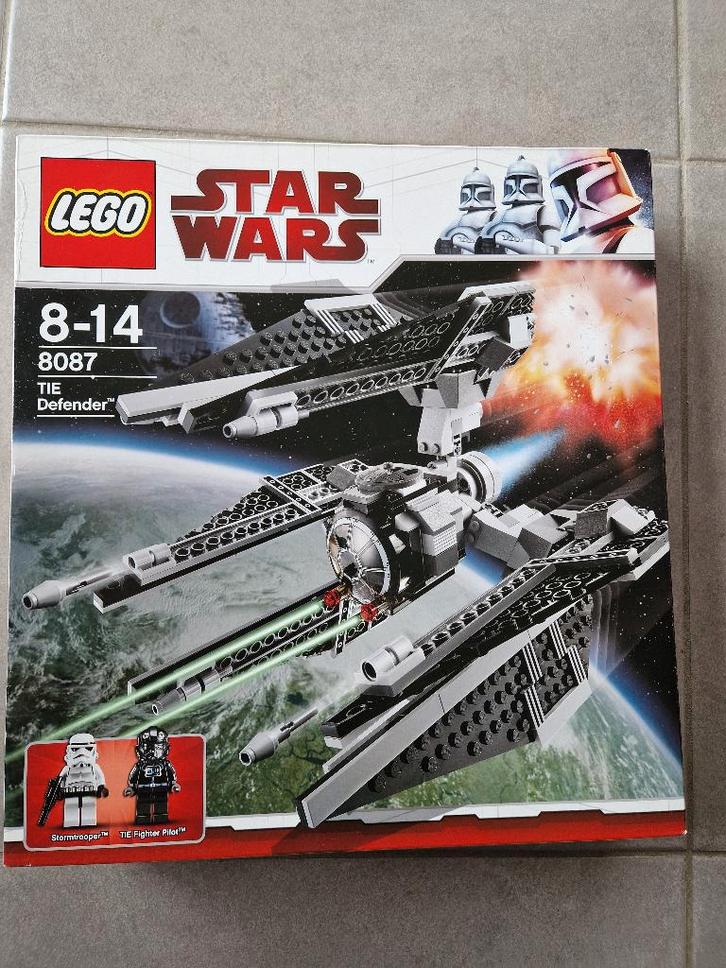 Lego Star Wars 8087 TIE Defender 2010 fighter vaisseau, Enfants & Bébés, Jouets | Duplo & Lego, Comme neuf, Lego, Ensemble complet