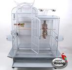 Papegaaienkooi Villa Venus parelwit nu met 10% korting, Enlèvement, Neuf, Métal, Cage à oiseaux