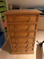 Meuble a tiroirs en pin, Huis en Inrichting, Kasten | Ladekasten, Ophalen, Zo goed als nieuw, Grenenhout