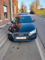 Audi a 3berline 2016, Auto's, Euro 6, Zwart, 5 deurs, Particulier