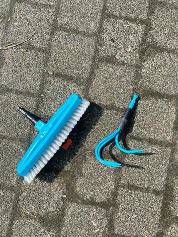 Gardena opzetstukken (borstel & kulter) beschikbaar voor biedingen