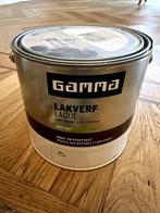 GAMMA binnenlak mat 2,5 L wit, Doe-het-zelf en Bouw, Ophalen, Wit, Nieuw, Lak