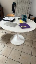Ronde eettafel + 4 stoelen, Huis en Inrichting, Ophalen, Gebruikt