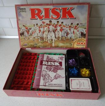 "RISK" van Parker in Nieuwe staat en compleet ! beschikbaar voor biedingen