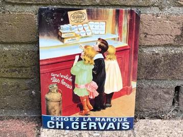 Reclamebordje Ch. Gervais