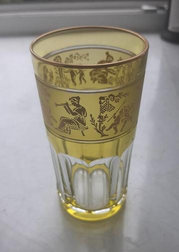 Kristallen glas Val st Lambert. beschikbaar voor biedingen