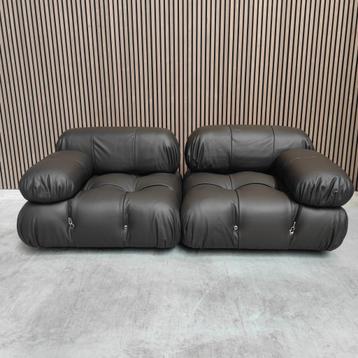 B&B Italia Camaleonda Elementen in Mokka leder beschikbaar voor biedingen