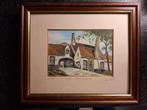 schilderijtje ingang begijnhof Brugge, Antiek en Kunst, Ophalen