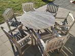 Teak tuinset, Tuin en Terras, Ophalen, Meer dan 8 zitplaatsen, Teakhout, Tuinset