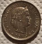 Helvetia munt 20 rappen 1975
Dit is een Zwitsers, Postzegels en Munten, Ophalen of Verzenden