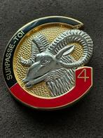 Borsthanger 4de genie, Verzenden, Landmacht, Embleem of Badge
