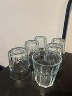 Ensemble de 6 gobelets en verre, Enlèvement, Comme neuf