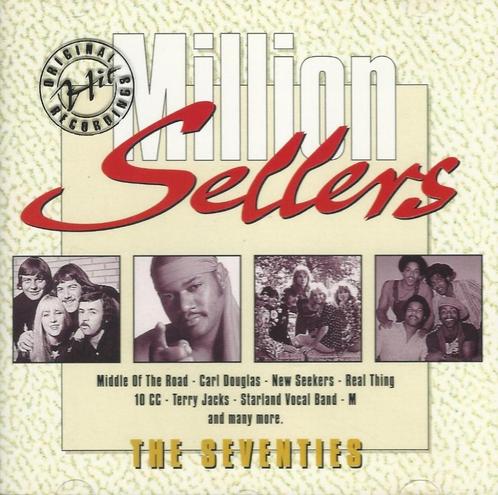 CD * MILLION SELLERS - THE SEVENTIES 4, Cd's en Dvd's, Cd's | Pop, Zo goed als nieuw, 1960 tot 1980, Ophalen of Verzenden