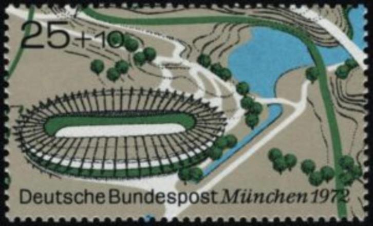 Y&T 580-583 – Michel 723-726 – 1972 - postfris XXX, Postzegels en Munten, Postzegels | Europa | Duitsland, Postfris, BRD, Ophalen of Verzenden