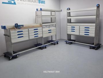 Sortimo Bedrijfswageninrichting businrichting 9454-5 &9454-6 beschikbaar voor biedingen