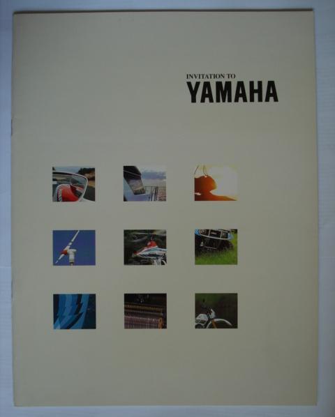 Yamaha Invitation to Yamaha 1991 Corporate Brochure Catalogu, Boeken, Motoren, Zo goed als nieuw, Merk of Model, Verzenden