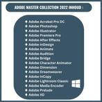 Adobe Master Collection 2022 Levenslang, Informatique & Logiciels, Logiciel d'Édition, Enlèvement, Windows