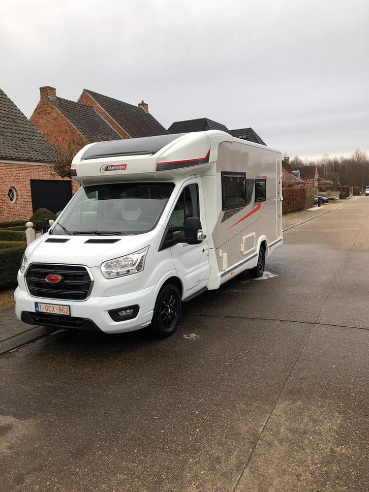 Mobilhome Ford Challenger 260 Graphite Premium, Caravans en Kamperen, Mobilhomes, Particulier, tot en met 4, Half-integraal, Challenger