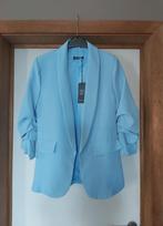 Neuf avec étiquette! Superbe blazer bleu ciel taille S, Ophalen of Verzenden, Nieuw, Maat 36 (S), Blauw