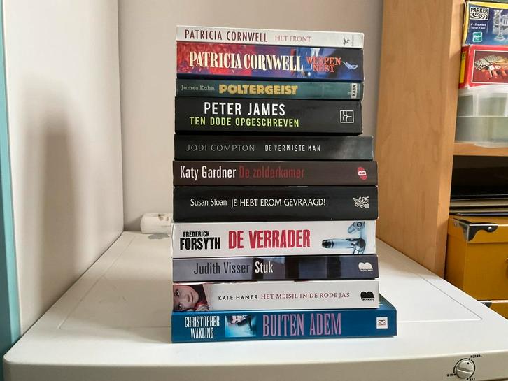 Boeken: thrillers literatuur, Boeken, Thrillers, Zo goed als nieuw, Ophalen of Verzenden