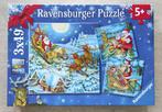Ravensburger puzzel De magie van Kerstmis 3x49, 10 tot 50 stukjes, 6 jaar of ouder, Zo goed als nieuw, Ophalen