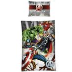 Avengers Dekbedovertrek 140 x 200 - Thunder - Marvel, Nieuw, Grijs, Dekbedovertrek, Ophalen of Verzenden