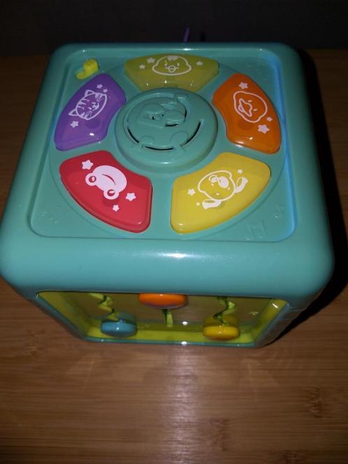 Educatieve kubus Winfat -  Met geluid en licht, Kinderen en Baby's, Speelgoed | Educatief en Creatief, Gebruikt, Ontdekken, Met licht