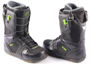 Bottes de snowboard 39 EU FLOW ANSR SLS Noir/Vert, Envoi, Utilisé, Chaussures