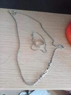 Tweedehands ring, ketting & armband, Handtassen en Accessoires, Antieke sieraden, Ophalen of Verzenden, Zilver, Ketting