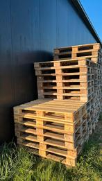 Palettes euro, Doe-het-zelf en Bouw, Hout en Planken, Ophalen, Gebruikt, Pallet